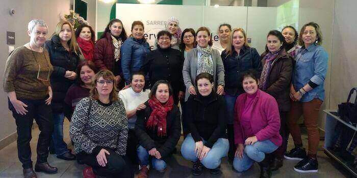 Participantes en el programa de capacitación Mentsad.