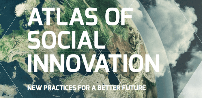 Portada del informe Atlas of social innovation.