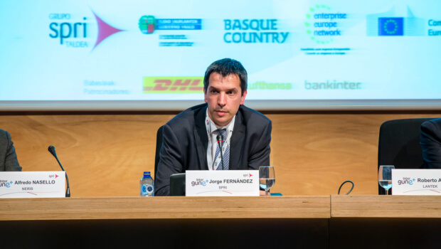 El nuevo delegado de Euskadi en Estados Unidos, Jorge Fernández, un profesional procedente del área de la internacionalización del Grupo SPRI
