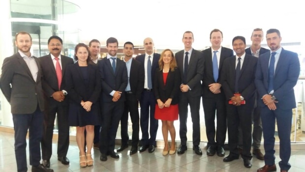 Altos ejecutivos de la petrolera más grande del mundo, Saudí Aramco, se reúnen con empresas vascas del sector