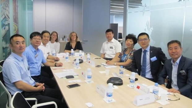 La Agencia Vasca de Internacionalización recibe a una delegación china