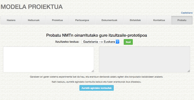 Modela desarrolla un traductor automático neuronal para euskera