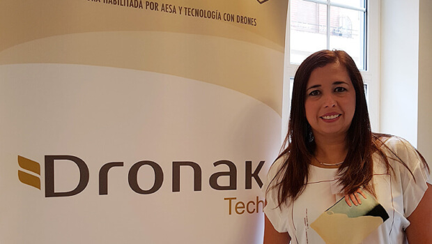 Fabia Silva, CEO de Dronak: “La logística es el futuro de los drones”
