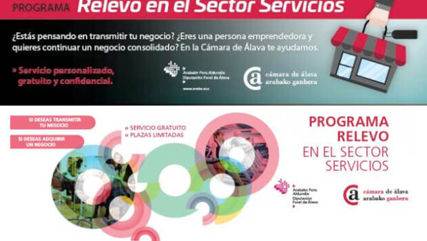 “RELEVO” programa Araban: negozio eskualdaketak eta salerosketak Zerbitzuen sektorean