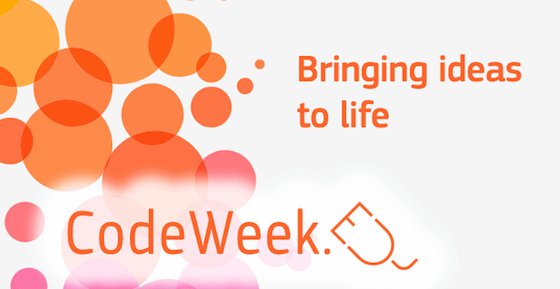 Code Week promueve la programación a cualquier edad
