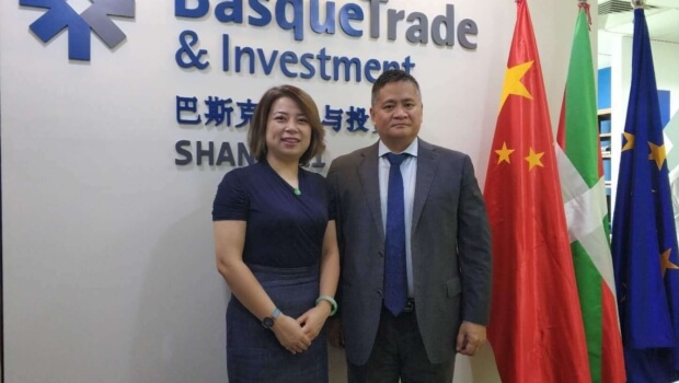 Autoridades de Kunshan visitan la sede la Agencia Vasca de Internacionalización en China