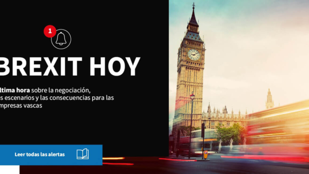 Las empresas vascas podrán conocer la situación del Brexit el próximo 13 de febrero de la mano de la Embajada y Cámara de Comercio del Reino Unido y del Gobierno vasco