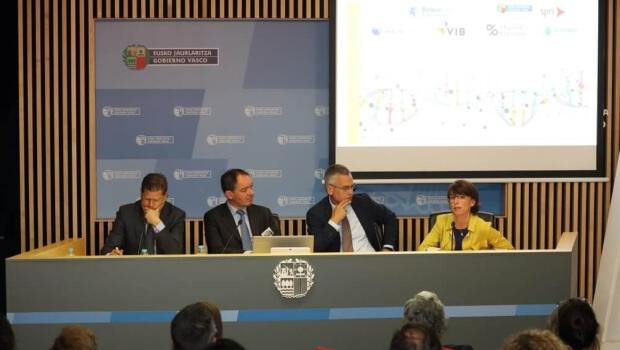 50 organizaciones del sector de Bio-Salud comparten conocimiento en un encuentro Biotech entre Flandes y Euskadi