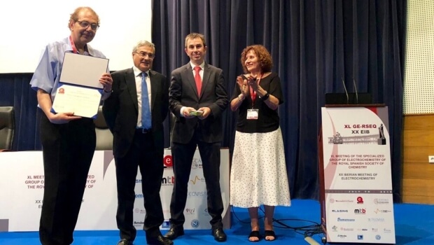 Enric Brillas, de la Universidad de Barcelona, ganador del Premio ‘Investigación Científica CIC energiGUNE 2019’