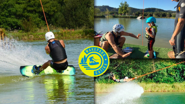 “Gure wakepark-ak wakeboard, paddle surf eta yoga praktikatzeko leku perfektua da”