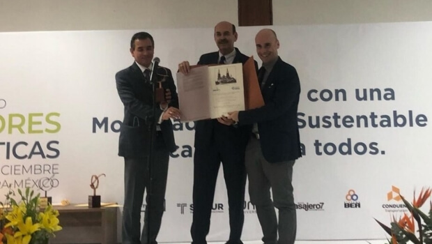 Ingartek recibe el premio de la Asociación de Movilidad sostenible en America Latina por un proyecto de Big Data aplicado a Turismo