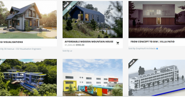 Stoor, arkitekturako proiektuak erosi eta saltzeko merkatua