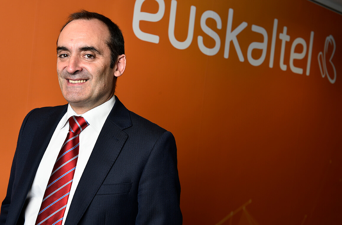 Norberto Ojinaga, director de Red del Grupo Euskaltel