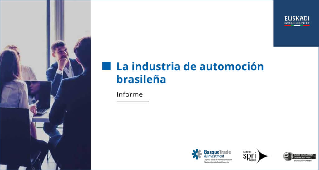 Imagen de portada del informe sobre el sector de la automoción en Brasil.
