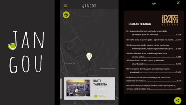 Jangou, una app para apoyar a la hostelería local