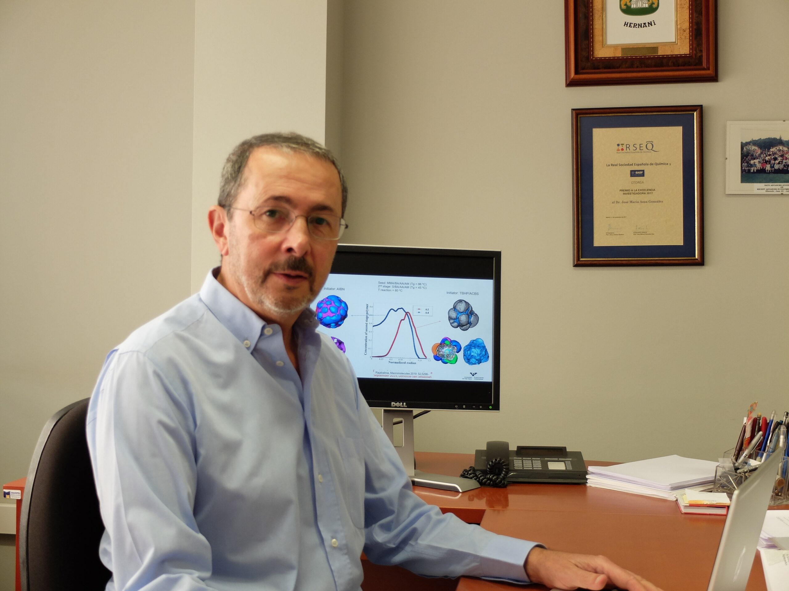 José M. Asua, Director Científico de POLYMAT