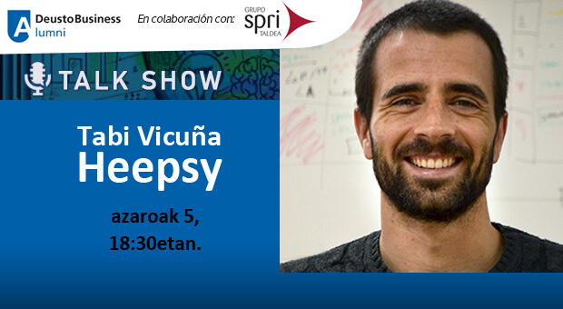 Tabi Vicuña, Heepsyko CEOa, DBA ‘Talk Show’-aren bigarren edizioan