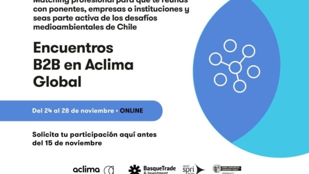 Empresas e instituciones vascas y chilenas participan este en mes en unas jornadas sobre los desafíos ambientales en Chile