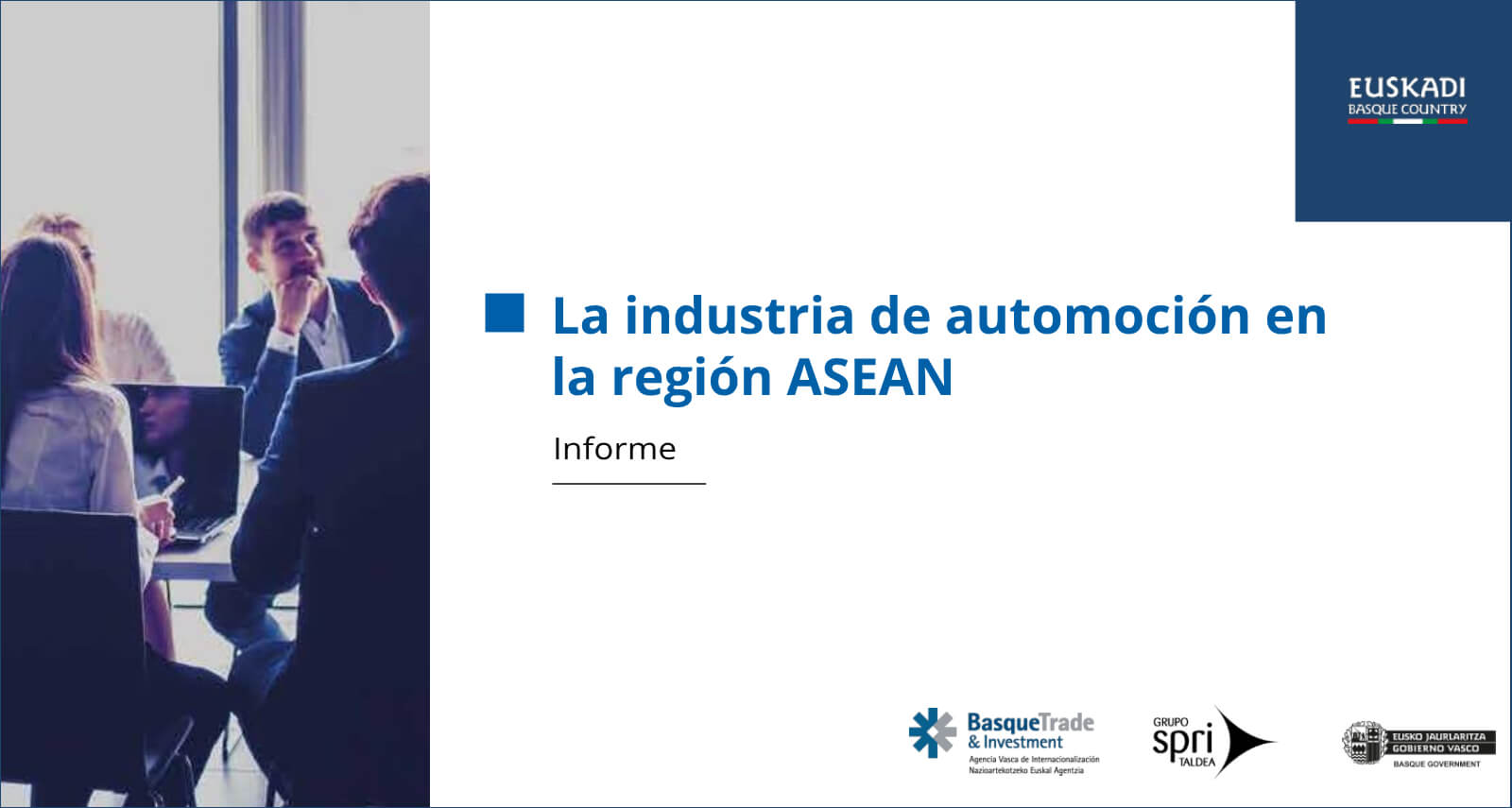 Imagen de portada del informe sobre el mercado de la automoción en la región de ASEAN.