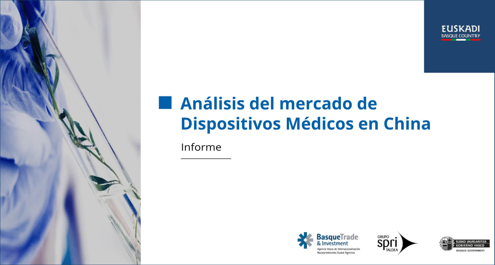 Imagen de portada del informe sobre el mercado de dispositivos médicos en China.