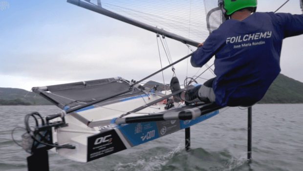 La startup vasca Foilchemy desarrolla ‘NAIA’, el primero de una nueva generación de barcos sobre foils 100% producido en Euskadi