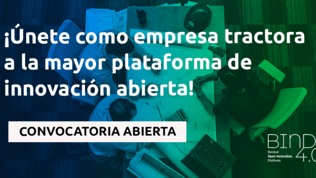 Abierto el plazo de inscripción a empresas innovadoras para participar como tractoras de BIND 4.0