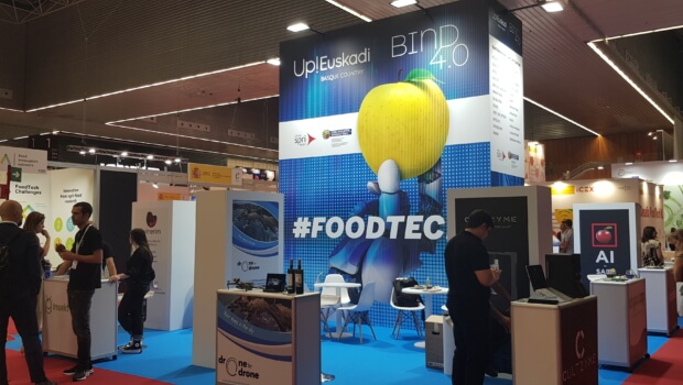 Up!Euskadi y BIND 4.0 apuestan por el futuro de la industria alimentaria y acuden a Food 4 Future con 12 tecnologías revolucionarias