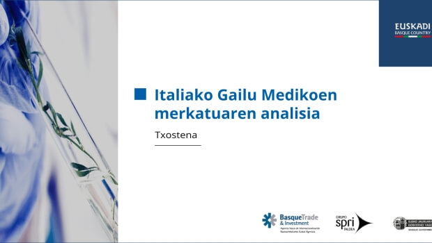 Gailu Medikoen Merkatua Italian: berrikuntza, teknologia eta ikerketa biomedikoa Italiako Osasun Sisteman.