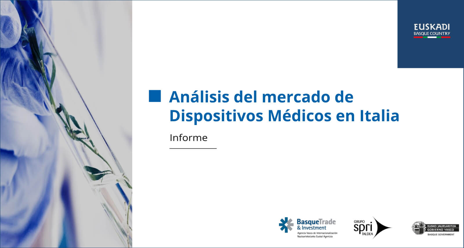 Imagen de portada del informe sobre el mercado de dispositivos médicos en Italia