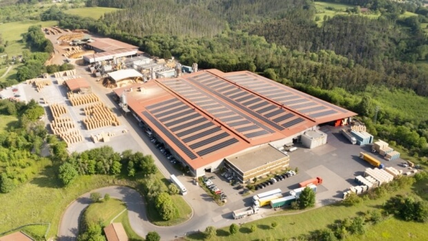 Ebakiren planta fotovoltaiko berriak bere elektrizitatearen % 20 sortzen du