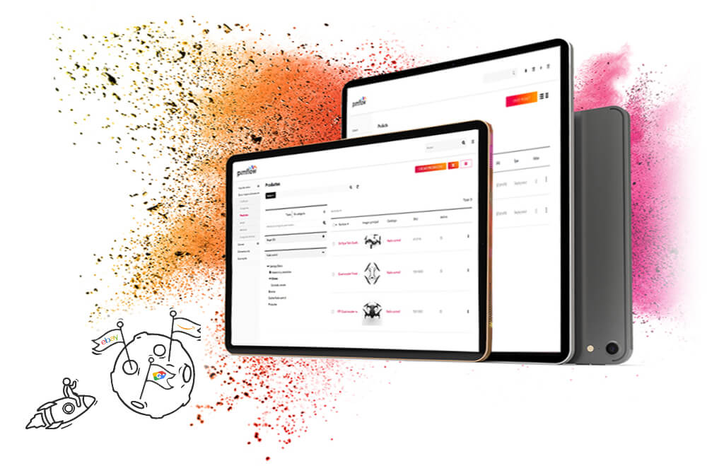 Pimflow web productos redes