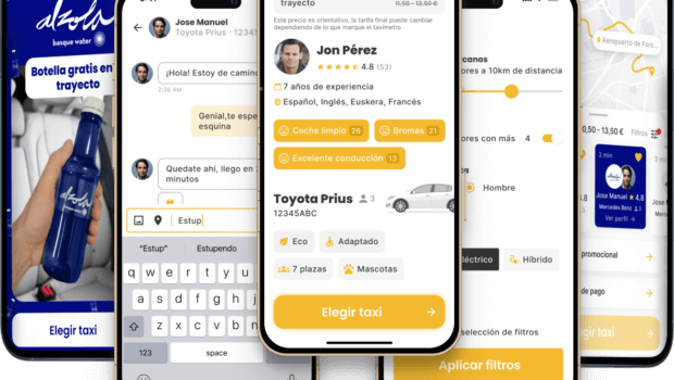 TaxiCoin entra a competir con las VTC y a revolucionar las apps de taxis.