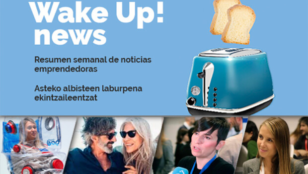 Wake up! Resumen de noticias emprendedoras en la Red