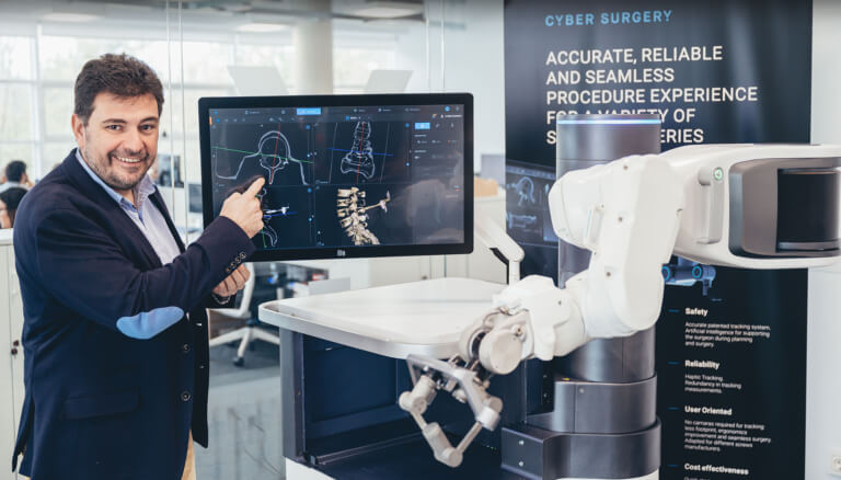 Jorge Presa Cyber Surgery Robot