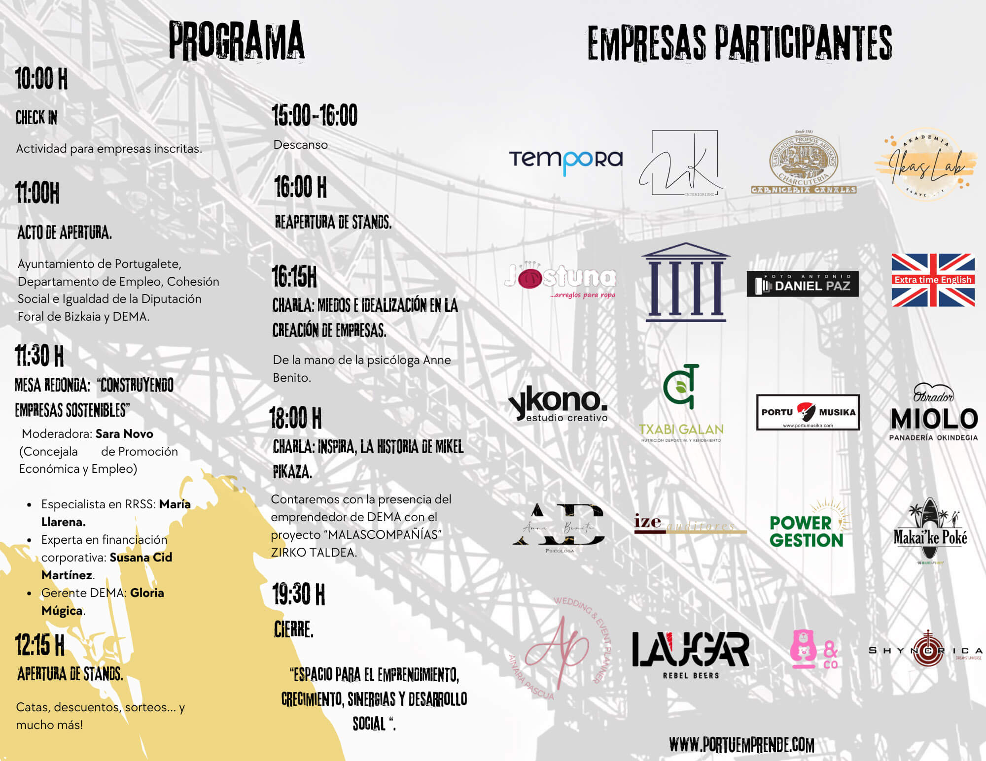 HAZTEN Tempora.es Portugalete Portu Emprende!