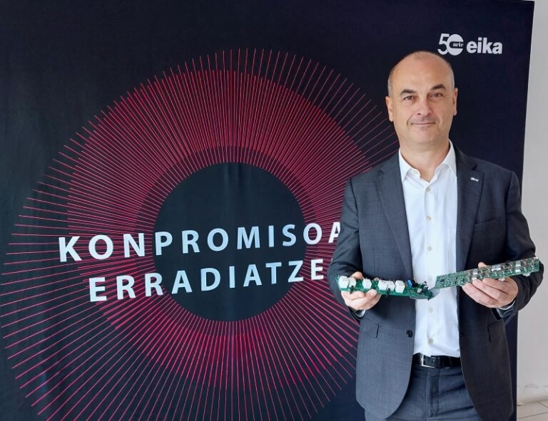Aitor Soria director general de Eika.