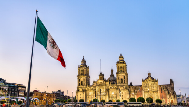 Mexico Plaza Zócalo