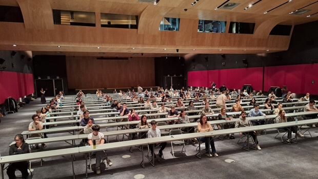 Las becas BEINT celebran su jornada de exámenes con más de un centenar de aspirantes