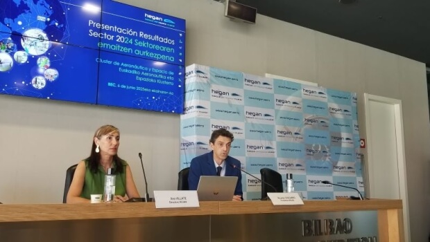 Euskadiko Aeronautika eta Espazioko Klusterra %14 handitu da enpleguan eta %20 fakturazioan 2024an