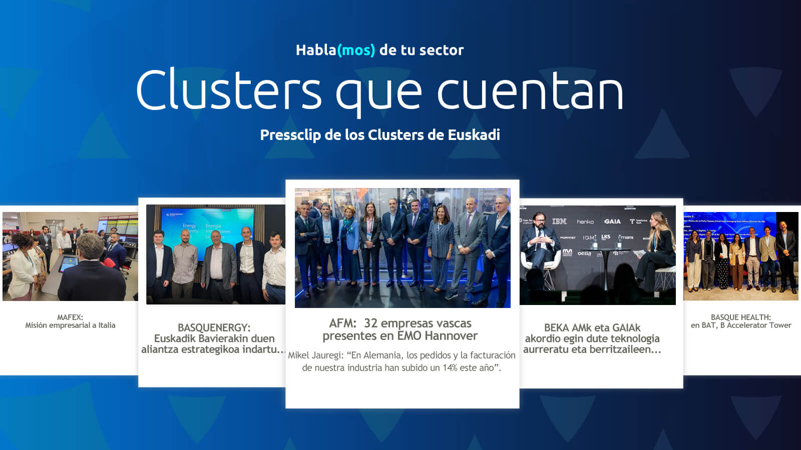Clusters Euskadi