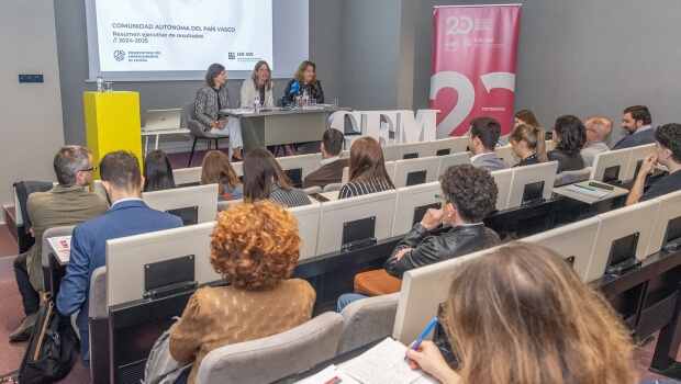 Informe GEM 2024-2025: Euskadi, uno de los ecosistemas emprendedores más estables y mejor valorados