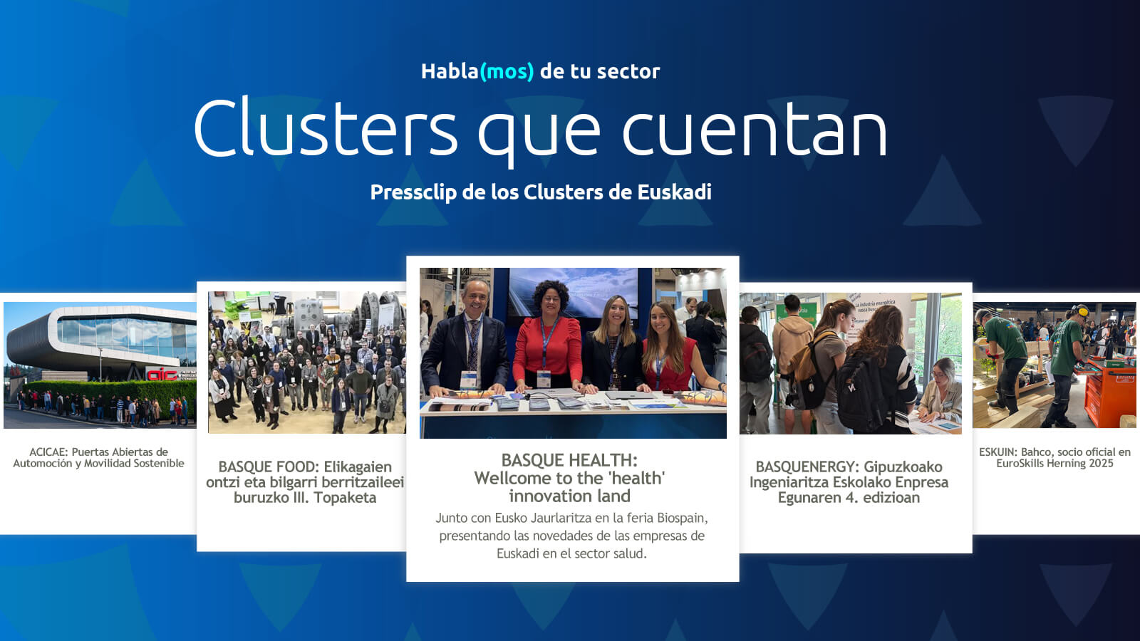 Clusters EUSKADI