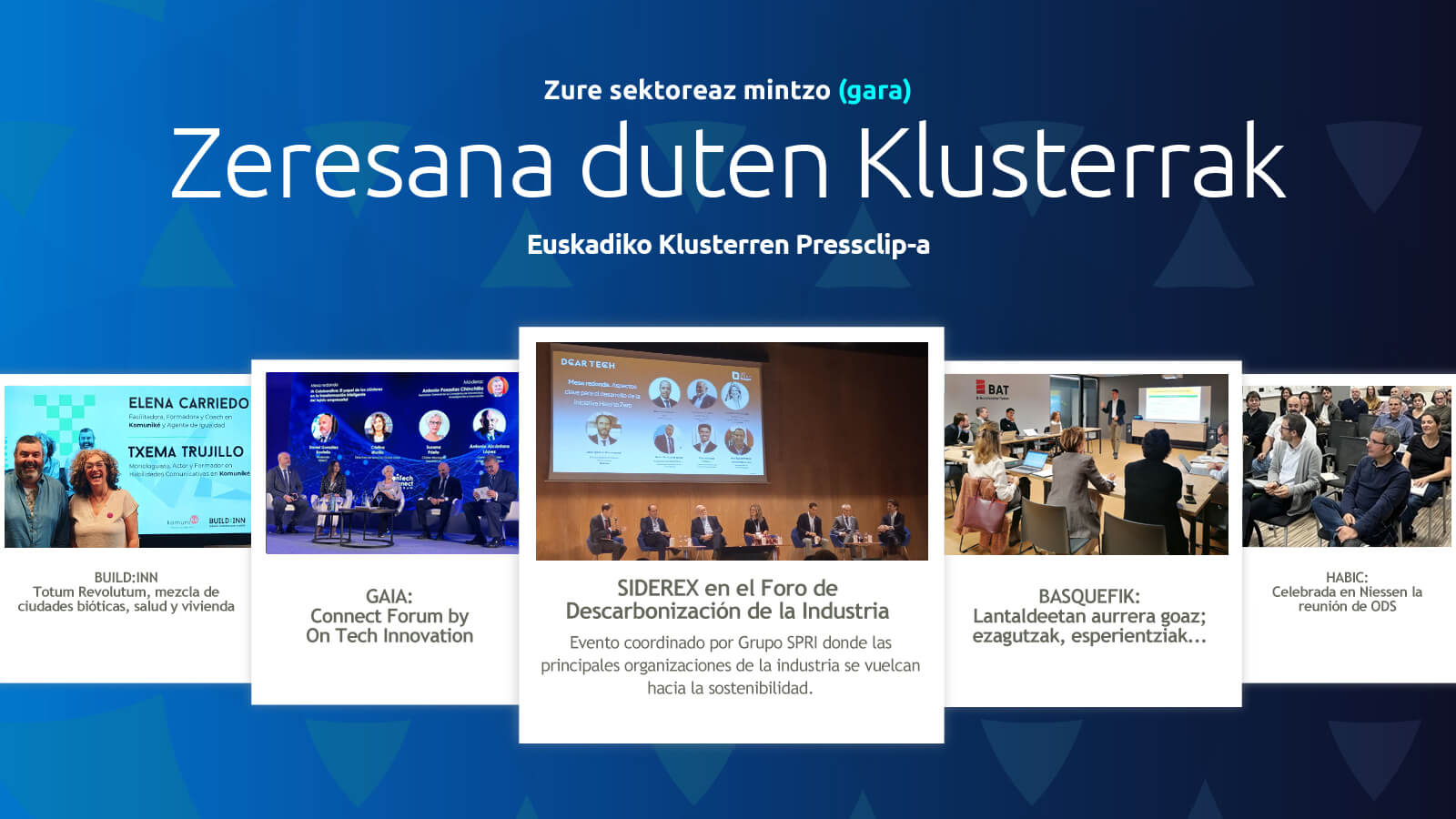 Euskal Klusterrak Klusters