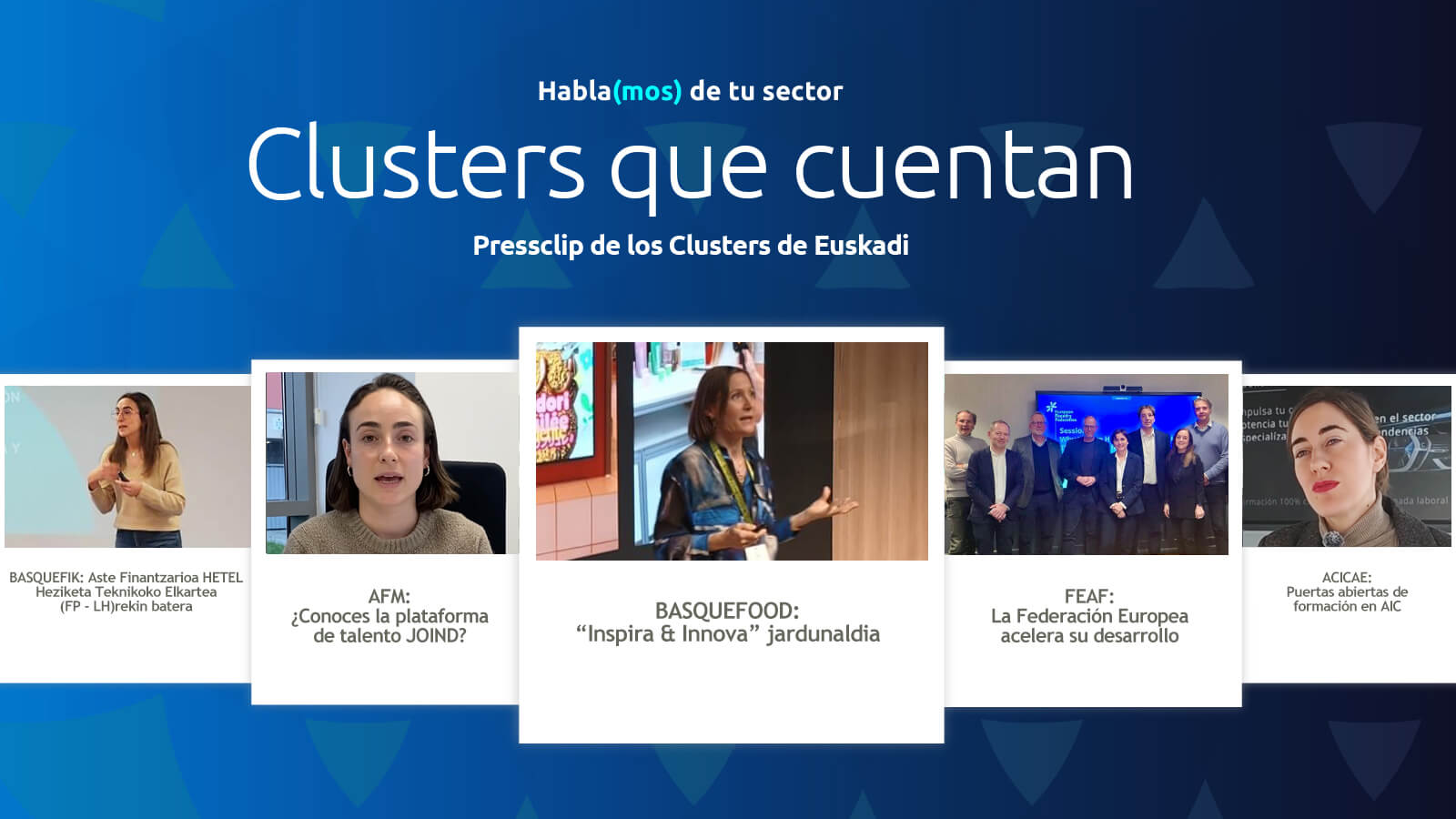 Clusters Euskadi