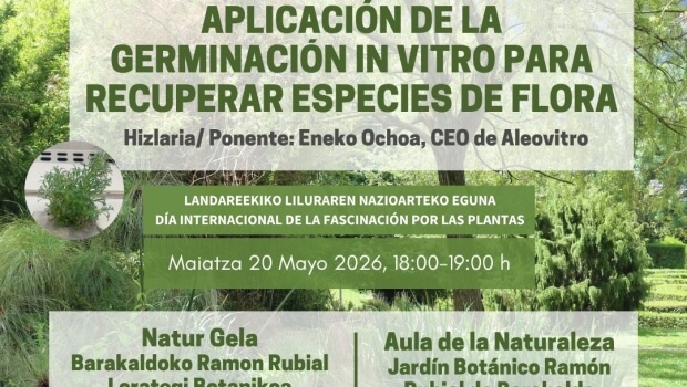 La Tecnología in Vitro para recuperar especies de Flora