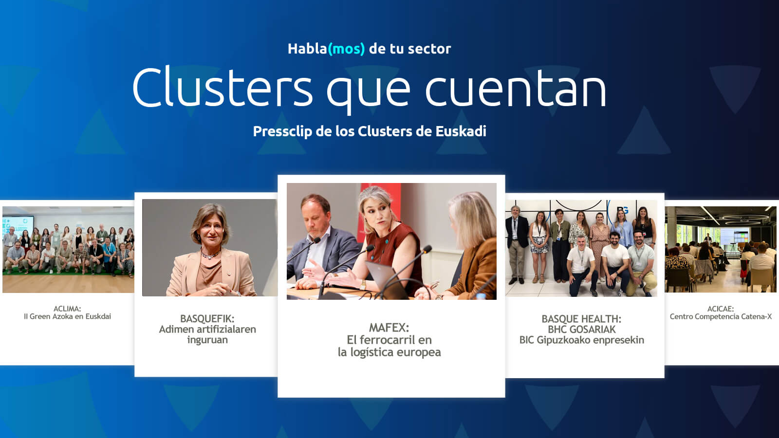 Clusters Euskadi
