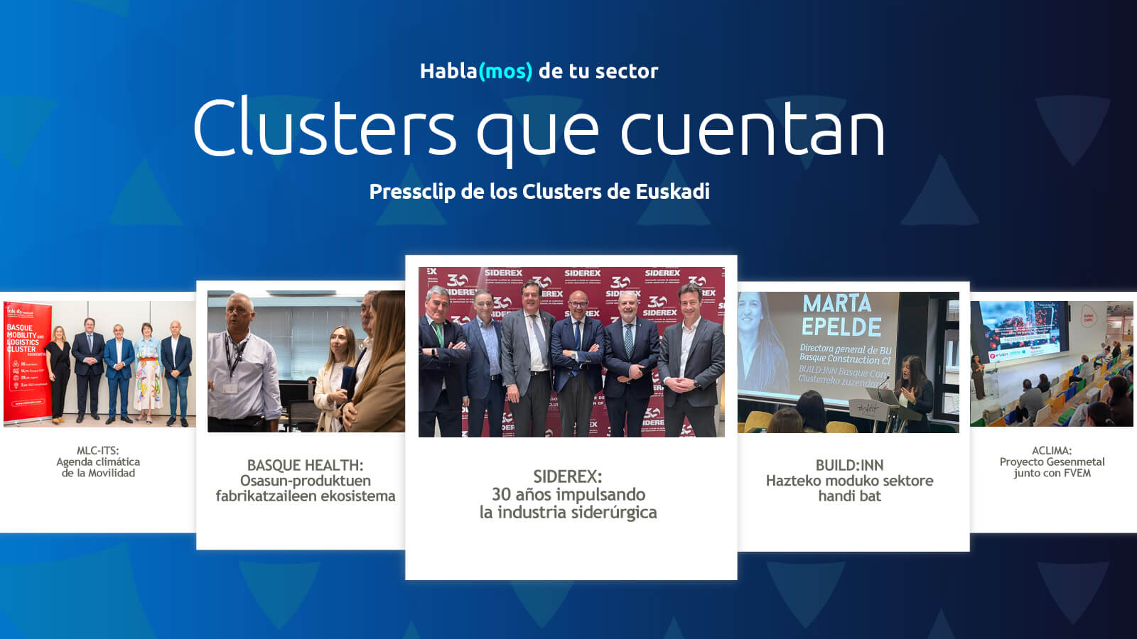 Clusters Euskadi