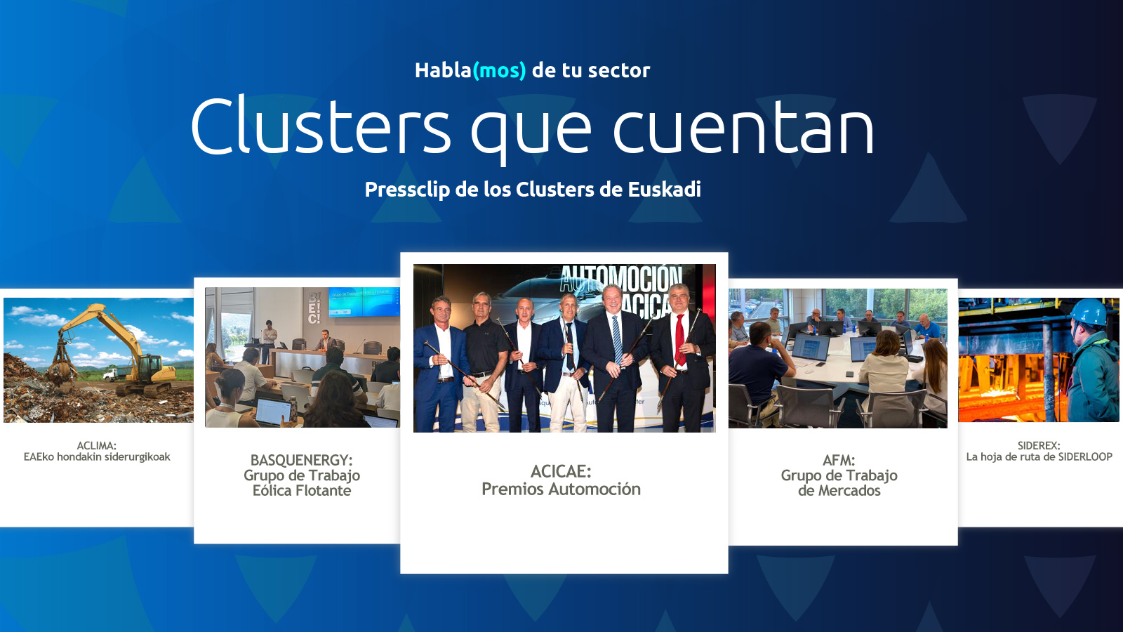 Clusters vascos Euskadi