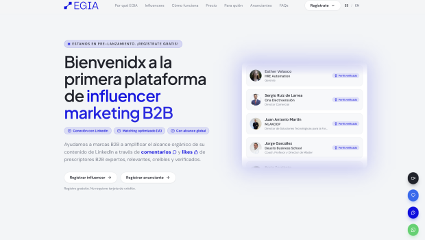 ADI  Revolutionek  Egia  sortu  du,  B2B  influencer  marketineko  lehen  plataforma