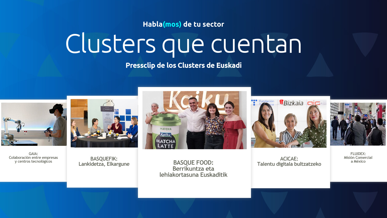 Clusters Euskadi